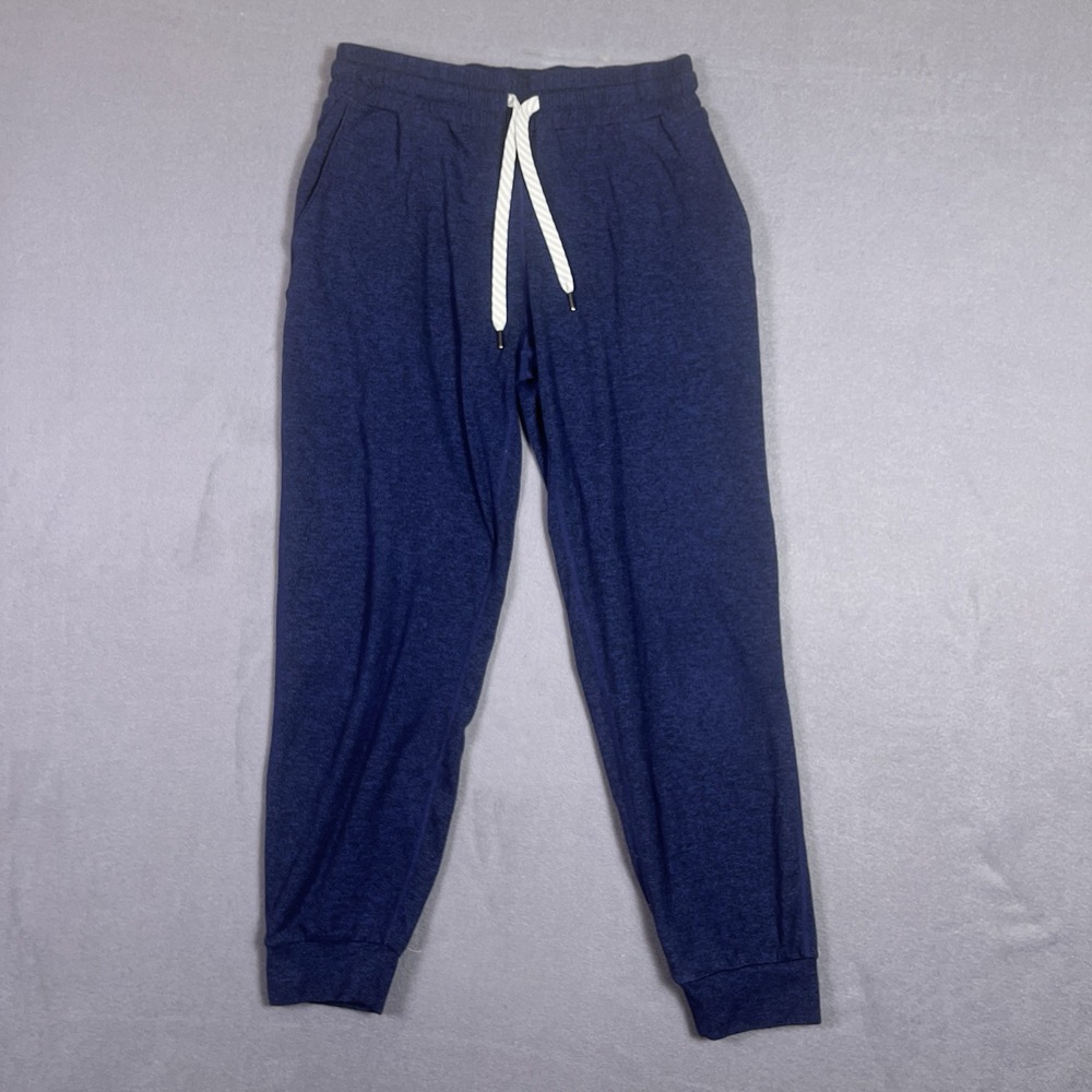 Vuori Performance Jogger Women Small Blue VW303 Athleisure Tapered Relaxed Fit